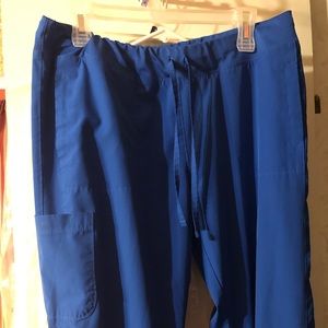 Barco one scrub pants Royal Blue size large